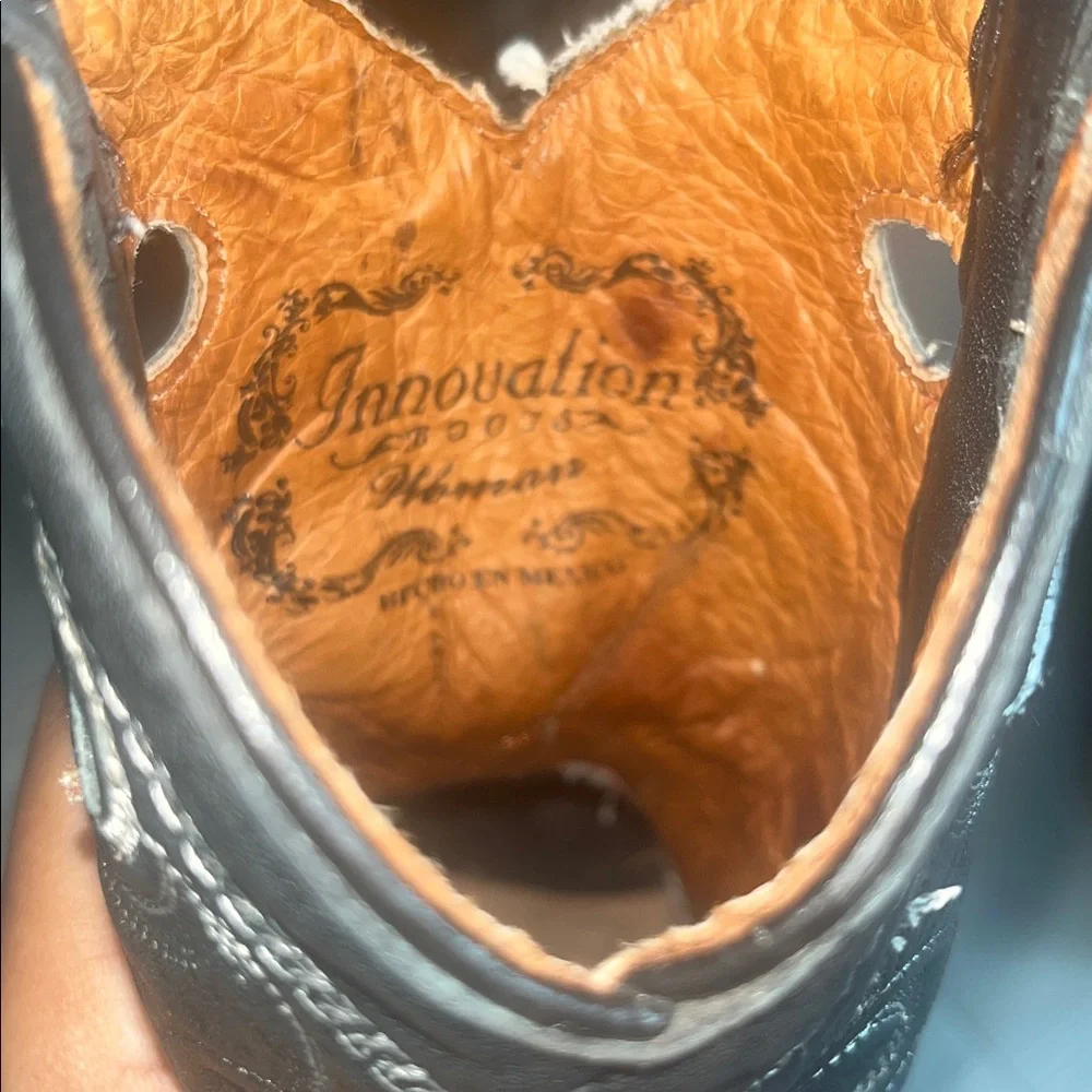 Innovation Black Western Boots